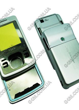 Корпус для Sony Ericsson T303i сріблястий, висока якість