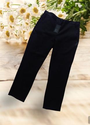 Черные классические брюки с атласными лампасами 50-52рклассиче...