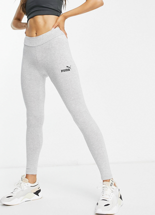 Серые женские легинсы puma essentials women's leggings лосины ...