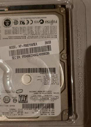 Жорсткий диск Fujitsu SATA 250.2 ємністю 5 Гбайт