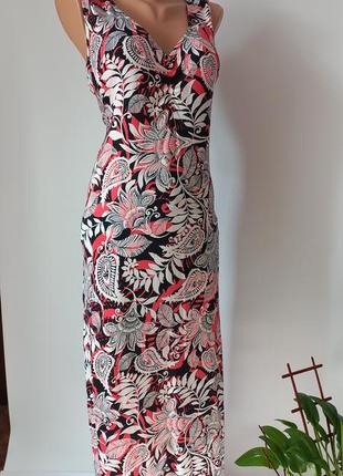 Довга сукня сарафан 54 52 розмір нове натуральна тканина