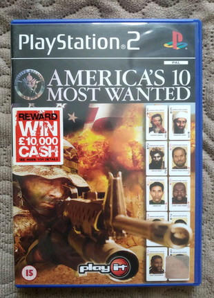 America's 10 Most Wanted ps2 (PlayStation 2)