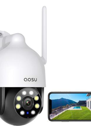 Уличная камера видеонаблюдения AOSU 2K с предустановленными сц...