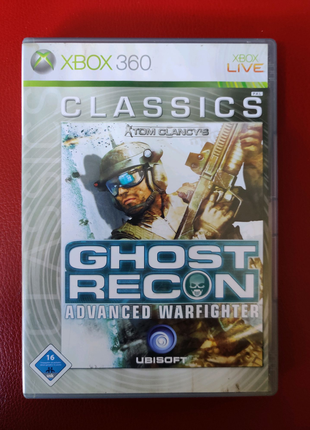 Игра диск Tom Clansy's Ghost Recon Advanced Warfighter Xbox 360