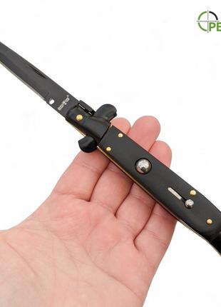 Нож выкидной СТИЛЕТ-5 Black Edition