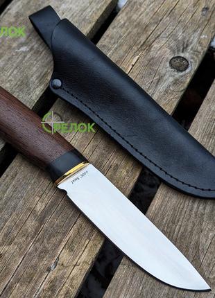 Нож охотничий 2281 VWP с кожаными ножнами
