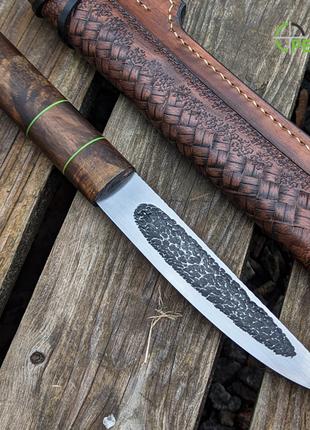 Нож ручной работы Якут №131 (сталь N690)