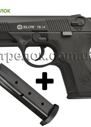 Пистолет стартовый Blow TR 14 (Carrera RS-30) с дополнительным...