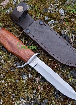 Нож нескладной GW 1882 с кожаными ножнами №2
