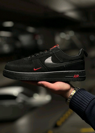 Чоловічі кросівки Nike Air Force Black Red