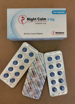 Night Calm-Найт Калм снотворное. 30 таблеток. Египет.