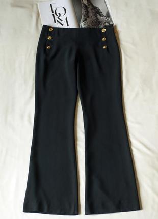 Черные брюки женские edward achour paris, размер