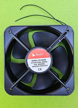 Вентилятор осевой EAZIL модель FH-20060 (КВАДРАТНЫЙ) - размеры...