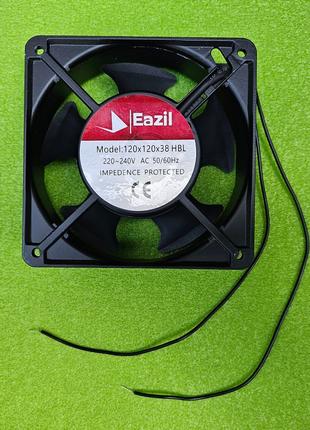 Вентилятор осевой универсальный EAZIL 120мм*120мм*38мм HBL (5 ...