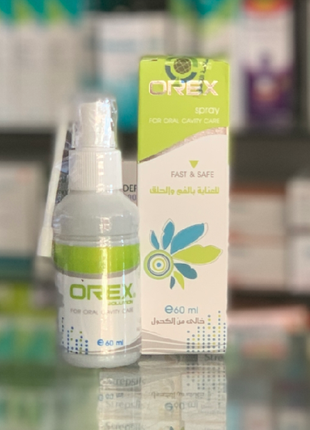 Orex spray Орекс Натуральний спрей для горла 60 мл Єгипет
