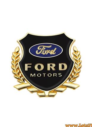 Авто значок Ford Motors наклейка на машину двери авто значки м...