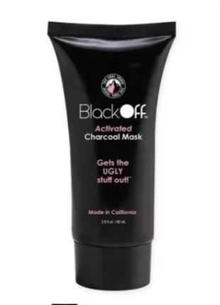 Черная маска-пленка для лица black off activated charcoal mask...