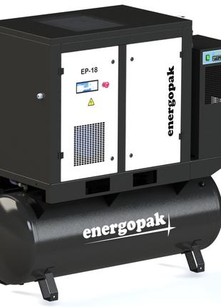 Винтовой компрессор Energopak EP 18/RD-T500 с осушителем и рес...