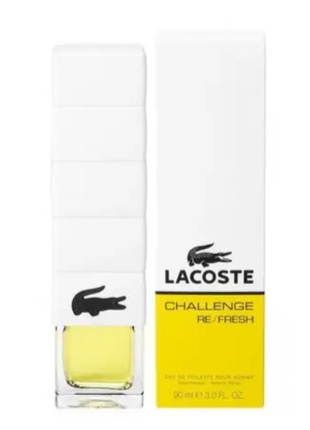 Lacoste challenge re/fresh туалетная вода 90 ml