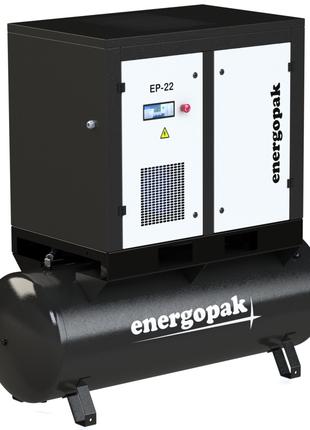 Винтовой компрессор Energopak EP 22-T500 с ресивером 500л