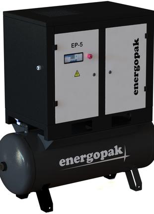 Винтовой компрессор Energopak EP 5-T500 с ресивером 500л