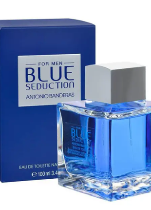 Туалетная вода мужская antonio banderas blue seduction , 100ml