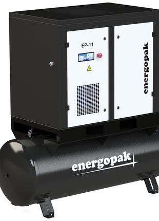 Винтовой компрессор Energopak EP 11-T500 с ресивером 500л