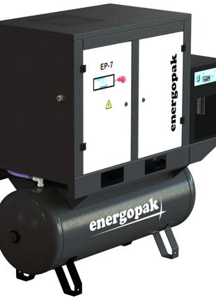 Винтовой компрессор Energopak EP 7/RD-T270 с осушителем и реси...