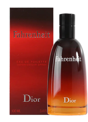 Мужские духи dior fahreenheit, 100 ml