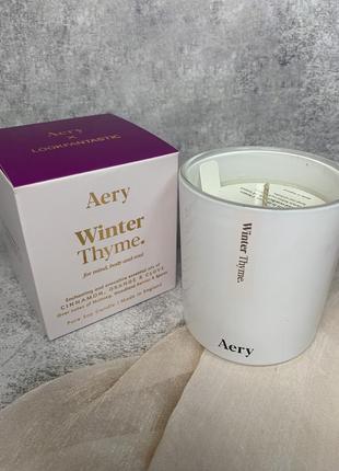 Свеча ароматизированная с зимним тимьяном aery winter thyme