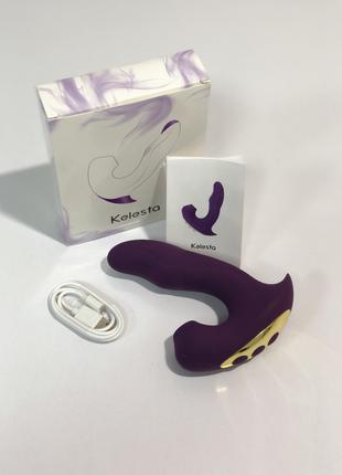 Вібратор з язиком для клітора Kelesta Clitoris G-Spot Vibrator