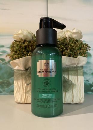 The body shop drops of youth liquid peel пілінг-скатка для від...