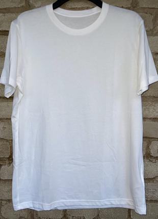 Базовая белая футболка Размер Л UNIQLO DRY Crew Neck унисекс