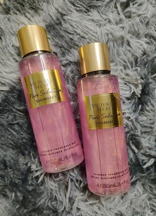 Парфюмированный спрей pure seduction shimmer victoria's secret...