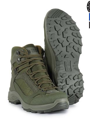 M-Tac ботинки тактические демисезонные Ranger Green зеленые