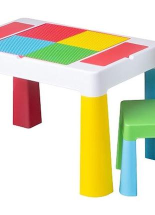 Комплект стол и стул tega mf-001 multifun 1 + 1 multicolor, му...