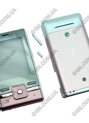 Корпус для Sony Ericsson T715 рожевий, висока якість