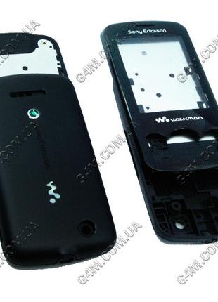 Корпус для Sony Ericsson W100 чорний, висока якість