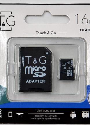 Карта памяти MicroSD TG 16 Gb (Class 10)