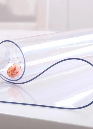 М'яке скло Прозора силіконова скатертина на стіл Soft Glass За...