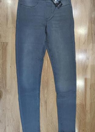 Жіночі джинси на резинці esmara, розмір 36/38, 38/40, сірий
