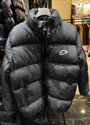 Качественная nike куртка пуховик зима