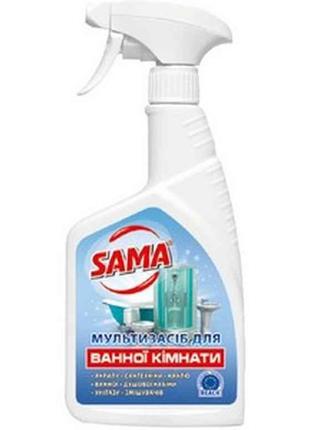 Засіб для чищення ванних кімнат 500мл тригер ТМ SAMA