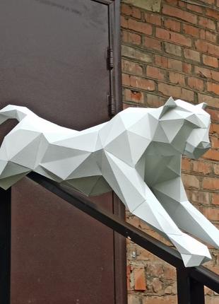 PaperKhan Конструктор из картона кот пума пантера ягу оригами ...