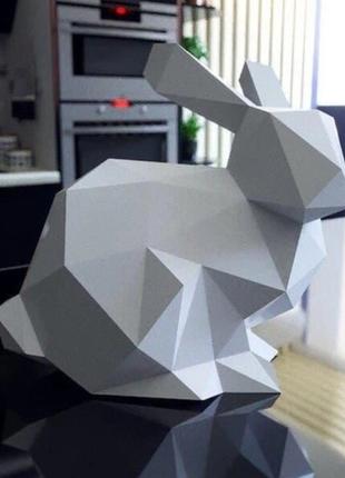 PaperKhan Конструктор из картона заяц кролик оригами papercraf...