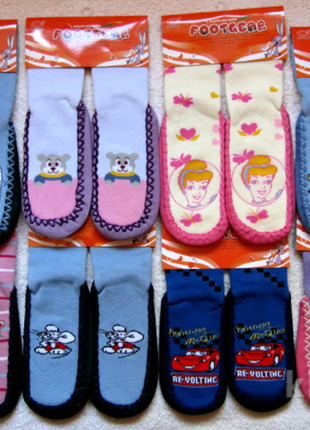 Тапочки - носки махровые для девочек