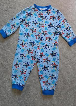 Пижамка на мальчика томас 2 -3 года