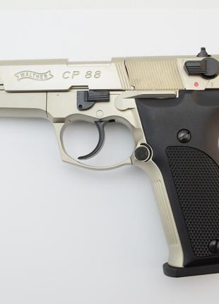 Пневматичний пістолет Walther CP88 nickel