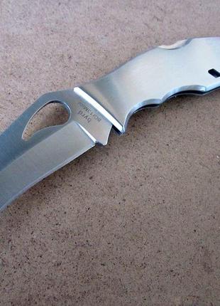Нож Spyderco Byrd Crossbill, стальная рукоятка
