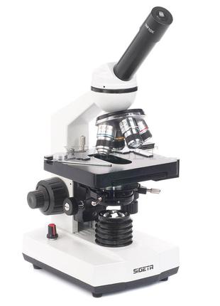 Микроскоп биологический SIGETA MB-130 40x-1600x LED Mono
